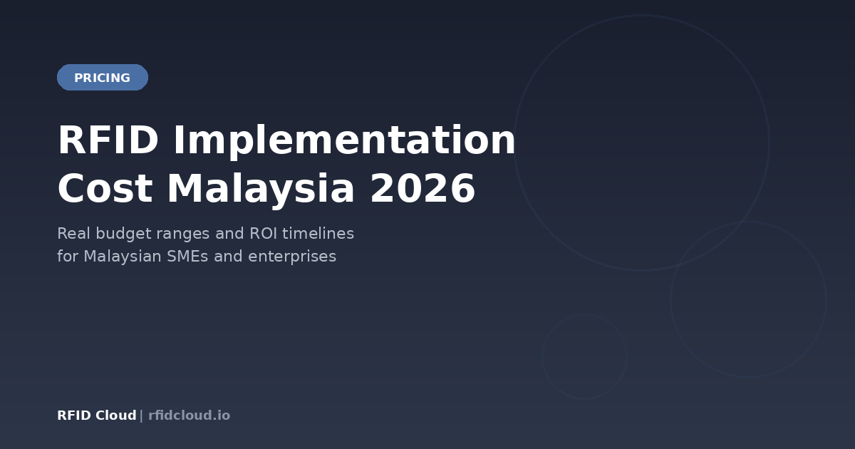 RFID Implementation Cost in Malaysia: What to Budget in 2026